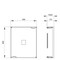 Siemens ALPHA 630 DIN assembly kit assembly kit for 3 and 4-pole 1x 3VL631 H = 600 8GK4704-4KK13 - alternate 3