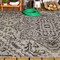 Jonathan Y Estrella Bohemian Medallion Textured Weave Black/Gray 3 ft. x 5 ft. Indoor/Outdoor Area Rug SMB105D-3 - alternate 7