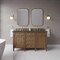 James Martin Vanities Brittany 60" Double Vanity, Pecan w/ 3 CM Parisien Bleu Silestone Top 655-V60D-PCN-3PBL - alternate 10