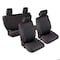 Smittybilt 1318 WRANGLER JK 4 DR NEOPRENE FRONT AND REAR SEAT COVER SET; BLACK 471601 - alternate 1