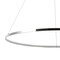 Jonathan Y Brice 35" Modern Contemporary Metal Round Integrated LED Pendant, Chrome JYL7220C - alternate 12