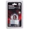 Prosource Padlock, Standard Shackle, 9/32 in Dia Shackle, 1-1/4 in H Shackle, Steel Shackle, Steel Body HD00028-3L - alternate 3