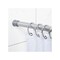 Zenna Home Shower Curtain Rod, 34-1/2" to 60" L Adjustable, 1-1/4" Dia Rod, Stainless Steel, Chrome 608-S - alternate 6