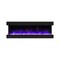Edendirect 64-in W Black Wall mount LED Flat wall Electric Fireplace with Remote Control Included ZR-TS60 - alternate 1