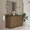 James Martin Vanities Brookfield 60" Double Vanity, Pecan, w/ 3 CM Phantome Eclos Top 547-V60D-PCN-3PHT - alternate 9