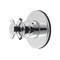 Kingston Brass Single-Handle Six-Way Diverter Valve with Round Trim Kit, Polished Chrome KS4031DX - alternate 1