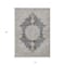 Homeroots 10' X 14' Black And Ivory Oriental Washable Indoor Outdoor Area Rug 597727 - alternate 9