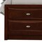 Homeroots Merlot Solid Wood Queen Bed Frame With Eight Drawers 383805 - alternate 6