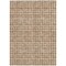 Homeroots 5' X 8' Orange Beige And Copper Geometric Washable Indoor Outdoor Area Rug 583313 - alternate 9