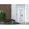Vdomdoors Front Exterior Prehung FiberGlass Door Frosted Glass / Manux 8002 White Silk / Transom Window / Off MANUX8002EXD-WS-W36 x H80+14-RH - alternate 4
