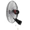 Vie Air The 24 Inch Tilting Wall Mountable Commercial Strength Oscillating Fan with 3 Speed in Black 750124654M - alternate 1