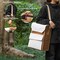 Wickerwise Wine & Cheese Picnic Basket - Wicker Tote Bag for Outdoor Parties, Camping, Travel & QI004771 - alternate 10