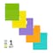 C-Line Products 8-1/2" x 11" Bright Color 5-Tab Index Dividers with Multi-Pockets, 5/ST, 12ST/BX, 6BX/CT 07650-BX - alternate 10