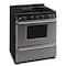 Premier Electric Range, 30 inW x 37.5 inH x 26 inD, 3.91 cu. ft. Oven, Glass Top Stove, Stainless Steel 805717 - alternate 1