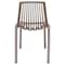 Leisuremod Acken Plastic Dining Side Chair, Taupe ACK18TP - alternate 9