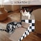 Simple Deluxe FluffyDream Cat Scratching Board with Ball, Triangle Cat Scratching Cardboard, Multiple Scratching PTFURNSCRATPADTRIL01BW - alternate 9