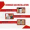 Mytee Products 32in x 40in Dunnage Bag, Poly Woven, 2 Ply AAR Rating - Level 2, 10PK DB-800x1000x10 - alternate 6