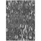Homeroots 5' X 8' Gray And Ivory Abstract Washable Indoor Outdoor Area Rug 612666 - alternate 8