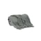Homeroots Super Soft Gray Soft Solid Color Handloomed Throw Blanket 402915 - alternate 8