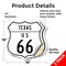 Signmission Texas Route Marker Shield Sign Us 66, 18 inch X 18 inch, Vinyl Decal, 2PK SHI-D-2PACK-18-466 - alternate 4