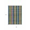 Homeroots 5' X 8' Navy Blue Pink And Sage Plaid Washable Indoor Outdoor Area Rug 613976 - alternate 9