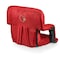 Picnic Time Family Of Brands NCAA Louisville Cardinals Ventura Reclining Stadium Seat with Back SupportRed 618-00-100-304-0 - alternate 1