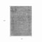 Homeroots 8' X 10' Gray And Beige Abstract Washable Indoor Outdoor Area Rug 616013 - alternate 9