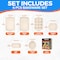 Emporio Kitchen Baking Pan Set, Oven Safe Tray, Up To 450 Deg F, White, 6PK EMPKW44H - alternate 14