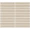 Daltile Artcrafted 1in. x 6in. Glazed Ceramic Mosaic Tile 10.00 SQFT Per Carton, 10PK AC24STJ16MSGL - alternate 1