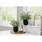 Monarch Specialties Artificial Plant, 11" Tall, Eucalyptus Grass, Indoor, Faux, Fake, Table, Greenery, Potted, Set Of 2 I 9580 - alternate 1