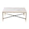 Baxton Studio Akanji Marble Coffee Table, Square 270-14711-ZORO - alternate 6