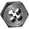 Century Drill & Tool 1/4-20 National Coarse 1'' Across Flats Fractional Hexagon Die 96201 - alternate 2