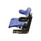 Uni Pro 250 Utility Mechanical Suspension Seat Economy Blue Vinyl 7465 - alternate 10