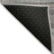 Homeroots 8' X 10' Copper Gray And Blue Striped Washable Indoor Outdoor Area Rug 588055 - alternate 9
