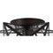 Jonathan Y Stella 12" Moravian Star Metal/Clear Glass LED Flush Mount, Oil Rubbed Bronze JYL9035A - alternate 12