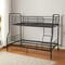 Homeroots Black Full XL Over Queen Contemporary Metal Bunk Bed 590295 - alternate 9