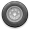 Rubbermaster - Steel Master H78-15 (ST225/75D15) 8 Ply 5 On 4.5 Bolt, Silver Wheel Assemblies 599315SIL - alternate 1