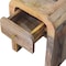 Homeroots 16" Beige Solid Wood One Drawer Nightstand 651526 - alternate 16