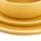 Gibson Home Canyon Crest 12 Piece Round Melamine Dinnerware Set in Yellow 135733.12 - alternate 7