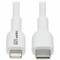 Tripp Lite USB C TO LIGHTNING SYNC/CHARGE CABLE WHI M102-02M-WH - alternate 1