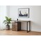 Homeroots 47" Brown and Black Computer Desk With Three Drawers 333509 - alternate 5