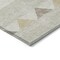 Homeroots 9' X 12' Beige Ivory And Taupe Southwestern Washable Indoor Outdoor Area Rug 613883 - alternate 9