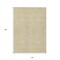 Homeroots 10' X 14' Gold And Ivory Geometric Washable Indoor Outdoor Area Rug 594466 - alternate 9