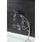 Kingston Brass Wall Mount Clawfoot Tub Faucet, Polished Chrome AE8451RX - alternate 5