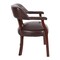 Office Star Collection: Traditional Traditional Guest Chair, Ox Blood Seat, Ox Blood Back, 24 1/2" W 24-1/2" L TV230-JT4 - alternate 5