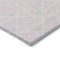 Homeroots 10' X 14' Pink Gray And Ivory Geometric Washable Indoor Outdoor Area Rug 594736 - alternate 9