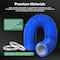 Ipower HealSmart 4 Inch 8 FT Flexible Aluminum Ducting, Blue GLDUCT4X8CPVCBLU - alternate 7