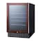 Summit 24in Wide Built-In Beverage Cooler_x000D_ SCR2466BPNR - alternate 9