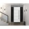 Vdomdoors Steel Door Deux 6683 Natural Oak 2 Sidelight Exterior Windows Sidelites/ Entry Door Painted W12+36+ DEUX6683EXD-OAK-W12+36+12 X H80-RH-I - alternate 5