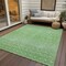 Homeroots 9' X 12' Green And Mint Green Tribal Washable Indoor Outdoor Area Rug 582600 - alternate 9